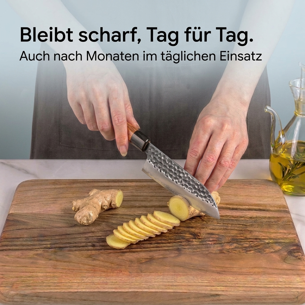 Shinogi Kumo – Handgefertigtes 6-teiliges Küchenmesser-Set