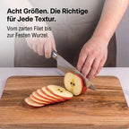 Set de couteaux de chef en acier Damas, 67 couches, manches en nacre d'ormeau