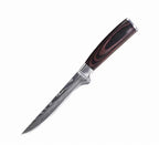 Ausbeinmesser 15 cm aus deutschem Edelstahl, Griff aus Pakkaholz