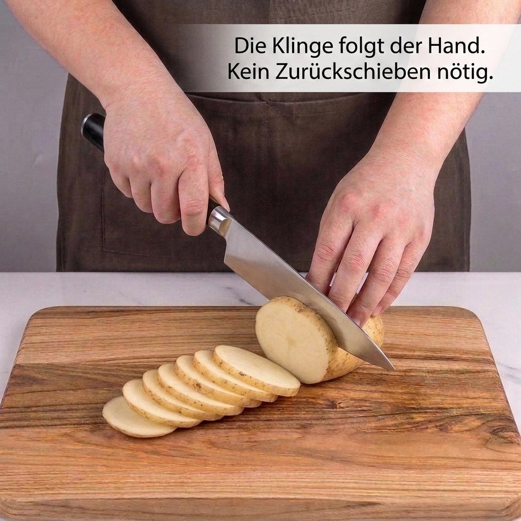 Küchenmesser-Set Damast-Optik, 3-teilig, mit Geschenkbox
