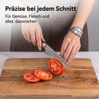 Küchenmesser-Set Damast-Optik, 5-teilig, im Geschenkkoffer