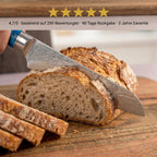 Brotmesser– Wurzelholz & Blauharz