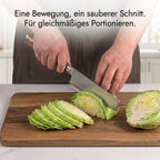 Tranchiermesser 185 mm – Griff aus stabilisiertem Holz