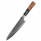 Santokumesser 190 mm – Griff aus stabilisiertem Holz