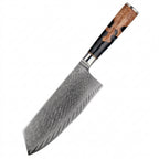 Hackmesser 190 mm – Griff aus stabilisiertem Holz