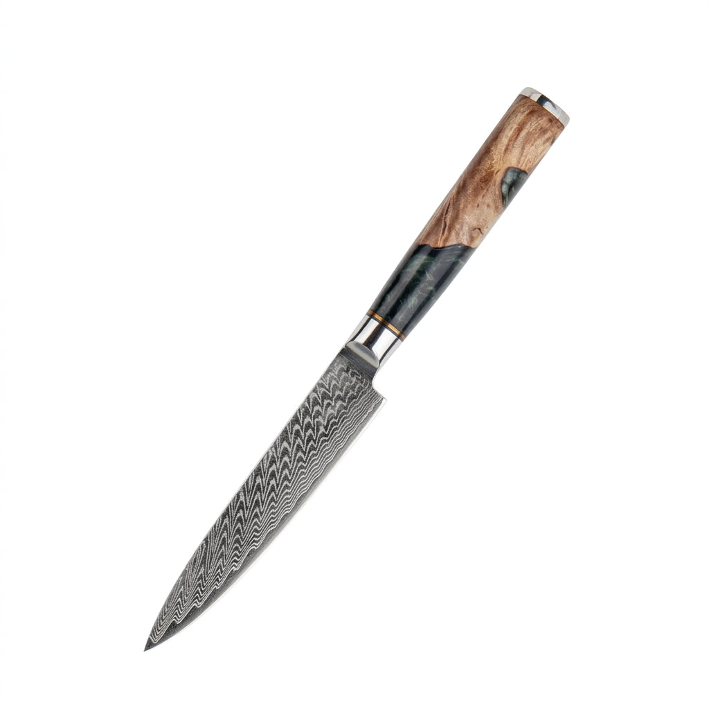 Universalmesser 145 mm – Griff aus stabilisiertem Holz