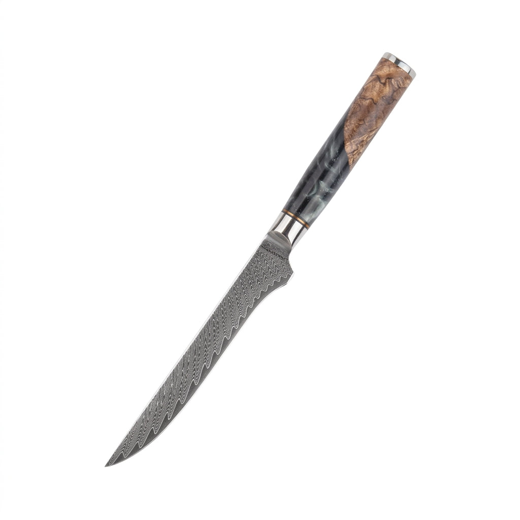 Ausbeinmesser  – Griff aus stabilisiertem Holz